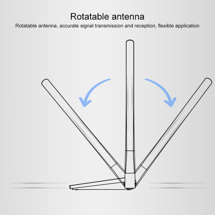 COMFAST CF-WU782ACV2 1300Mbps Dual-band Wifi USB Network Adapter with 2 Antennas, CF-WU782ACV2 COMFAST CF-WU782ACV2 1300Mbps Dual-band Wifi USB Network Adapter with 2 Antennas, CF-WU782ACV2
